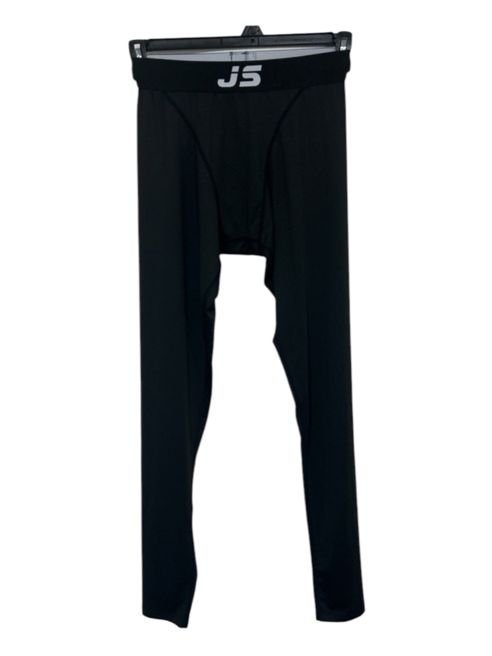 July's Song Men's Black Compression Leggings Athletic Base Layer Pants - Small